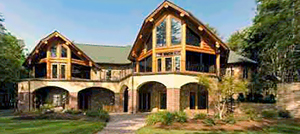 Manufactured  Homes on Custom Luxury Log Home   Timber Frame Builder In Boone  Banner Elk